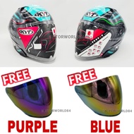 KYT NFJ PETRONAS HELMET KYT NFJ PETRONAS GREEN MOTO GP LIMITED EDITION 2020 NEW