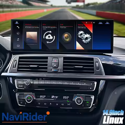 14.9" Linux Screen Audio For BMW 3 Series F30-F36 2013-2019 EVO NBT Wireless Carplay Android Auto GP