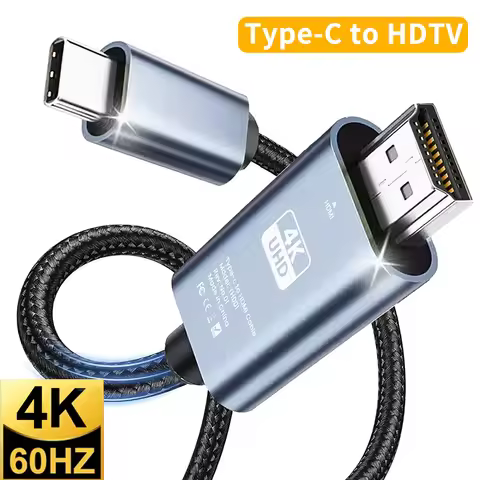 USB C to HDMI Cable 4K 60Hz Type C to HDMI Adapter Converter Cable for TV MacBook Pro Air Pixel iPad