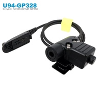 Tactical Headset PTT U94 PTT For Motorola GP140 GP320 GP328 GP338 GP340 Radio