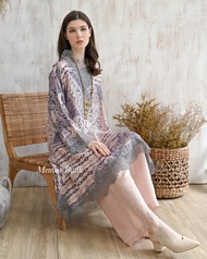 TUNIK LACE SET CELANA BATIK VISCOSE SEMI SUTERA PREMIUM HIGH QUALITY KAFTAN KEBAYA WANITA BATIK TERB