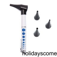 [Holi] Otoscope Magnifying Pen Diagnostic Earpick Flashlight Ear Nose Throat LED Scope Battery Powered