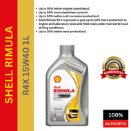 550044488 Shell Rimula R4X 15W40 1L 100% Original