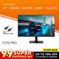 PRISM+ F270i PRO | 27" Fast IPS 200Hz 1ms WQHD 105% DCI-P3 Gaming Monitor [2560 x 1440] Flat Gaming 