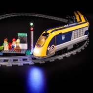 BRIKSMAX Led Lighting Kit for City Passenger Train - Compatible with Lego 60197 Building Blocks Mode