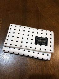 日本 head porter polka dot 銀包 絶版 全新
