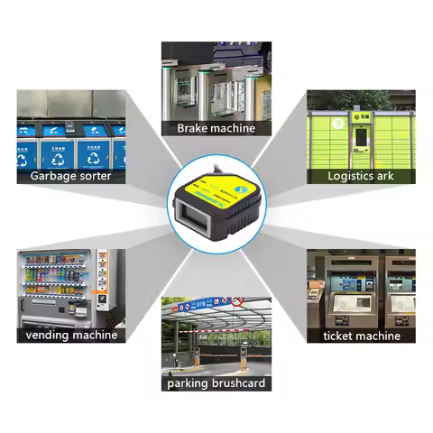 ScanHome Embedded Barcode Scanner BarCode Reader Code Reader Fixed Mounted Code Engine Module USB 1D