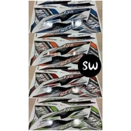 yamaha LC 135 jupiter v2 v3 v4 v5 v6 v7 motor pelekat stiker jupiter mx stripe body cover sticker ( 