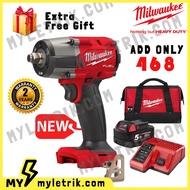 Milwaukee M18 FMTIW2F12 Fuel Gen II 1/2" Mid Torque Impact Wrench Tool Brushless Motor