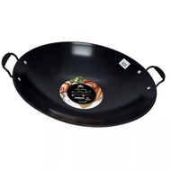 Non Stick Double Handle Enamel Wok / Kuali Hitam / Kwali Hitam ( 35cm / 38cm / 40cm /43cm / 45cm / 5