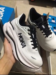👟 「Brand New」HOKA ONE ONE Bondi 9 跑步鞋 白黑色 男女款