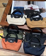 🎀 Longchamp 瓏驤 ENERGY MINI新款膠貼尼龍餃子包