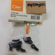 Team Magic 115001BK E41/10  TOURING Ball end flanged Steel ball (6)KYOSHO HSP