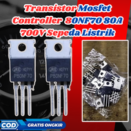 Transistor Mosfet Controller 80NF70 80A 700V N-Channel Power Mosfet Sepeda Listrik Universal