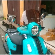 Fazzio windshield - Yamaha Fazzio hybrid visor - Yamaha Fazzio windshield - Yamaha Fazzio accessorie