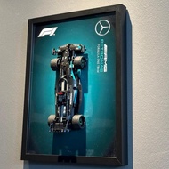 Mercedes-AMG F1 Lego Wall Frame, Frame Display Suitable for Lego Technic 42165