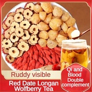 Red Dates Longan Wolfberry Tea Qi Blood Double Tonic Tea Health Tea Fruit Tea Flower Tea Bag
