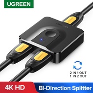 Ugreen HDMI Splitter 4K HDMI Switch for Xiaomi Mi Box Bi-Direction 1x2/2x1 Adapter HDMI Switcher 2 in 1 out for PS4 HDMI