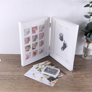 Fingerprint & Footprint Photo Frame / 12 Month Baby Photo Frame