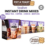 TEALIVE Instant Drink Mixes HALAL Signature Milk Tea Coffee Choco Matcha Milk Tea