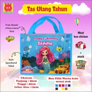 MINIMAL CUSTOM BIRTHDAY BAG 1 DAY ANNIVERSARY MINIMUM ORDER 30 Pcs