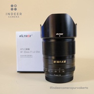 33mm F1.4 STM Fullset Smooth Box Viltrox AF Lens For Fujifilm Not 16mm 23mm 35mm 56mm