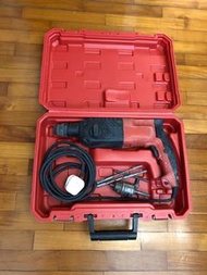 家居維修 DIY-紅色 油壓3用電鑚 鑚鐵鑽木鑽牆 打作石屎都得 送油壓 鑽咀2支 索頭1個