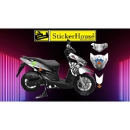 Rusi Flair 125 Decals Laminated
