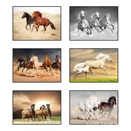 Office Decoration Painting Bedroom Foyer Corridor Aisle Horse To Success Horse Pattern Mural Modern 