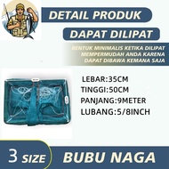 HIJAU Bubu NAGA GREEN 10M 50CM X35CM 9METERS (stainless rust)
