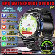 GPS Positioning Smart Watch Corning Gorilla Glass Swim Waterproof Sport 4GB RAM Smartwatch GPS Offli