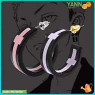 Yann1 Anting Takashi Mitsuya Pria Wanita Cosplay Anime Jepang Motif