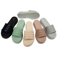 Bara~Bara Thick Rubber Slippers Four-StripedWanita JSL2203B-19 (G1)