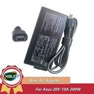 20V 10A 200W ADP-200JB D AC Adapter Charger For Asus ProArt P16 H7606WP ROG Zephyrus G16 GA605 USB T