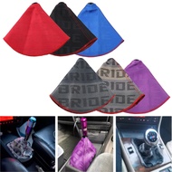 Universal JDM Style Bride Canvas Universal Shift Lever Knob Boot Cover Racing Shift Knob Collars Aut