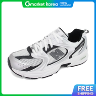 New Balance | นวบาลานซ 530 รองเทาวงคลาสสกสำหรบผหญง สขาว-ดำ รน GR530LB