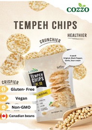 New🔥 Cozzo Tempeh Soy Bean Chips ชิปถัวเหลืองทอดกรอบ