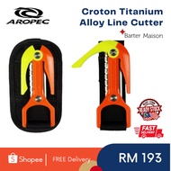 Aropec Croton Titanium Alloy Line Cutter Ezcut Dive Knife Scuba Diving Cutter