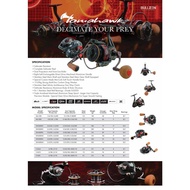 Bullzen Tomahawk Series Spinning and Casting Reel