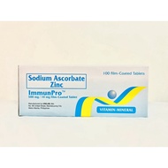 ImmunPro Sodium Ascorbate Zinc 500mg