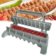 honeytapir Kebab Maker Easy Single Row Grille Barbecue Skewers Prepare Kebab Maker Press Machine Reu