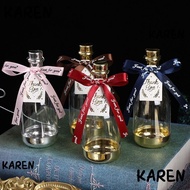 KAREN Champagne Bottle Candy Box, Plastic Creative Candy Storage Box, Cute DIY Mini Storage Packing Gift Boxes Baby Shower