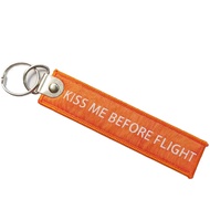 EVA Air Hello Kitty Family Portrait Cartoon Embroidered Keychain