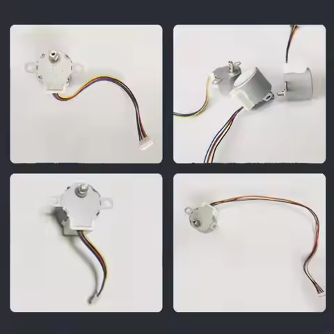 D7YC 4-Phase 5-Wire for Stepper Motor 24BYJ48 Gear Reduction Stepper Motor Replacement Small Size St