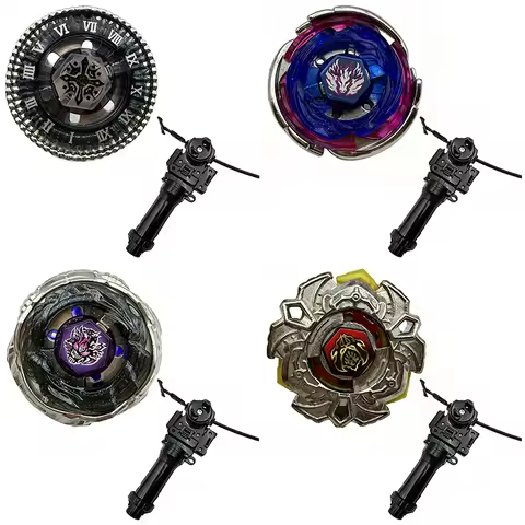 New Battle Game Metal Fusion Galaxy Pegasis Fury Master 4D System Gyro with Launcher Spinning Top To