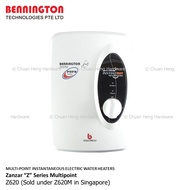 Bennington Z620M Multi-point Water Heater