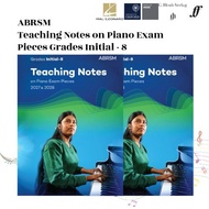 ABRSM | Teaching Notes on Piano Exam Pieces Grades Initial - 8