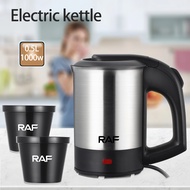 Stainless Steel Electric Kettle Automatic Power-Off Kettle with Cup0.5L Portable Electric Kettle