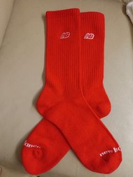 聖誕新年行運紅襪子❣️New balance cotton blend cushion crew  Socks 40-45 red socks 紅襪子