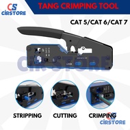 Crimping Tool RJ45 Cat5/ Cat6/ Cat7 Crimping Pliers/ RJ45 Crimping Tool Kit Through Ethernet Crimpin